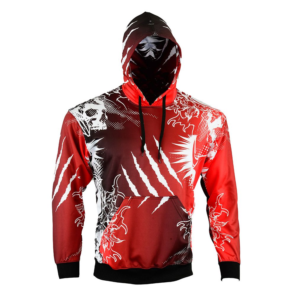 CUSTOM PAINTBALL HOODED SWEATSHIRT